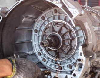 Transmission Mechanic Near Me Working on Transmission Outside of vehicle